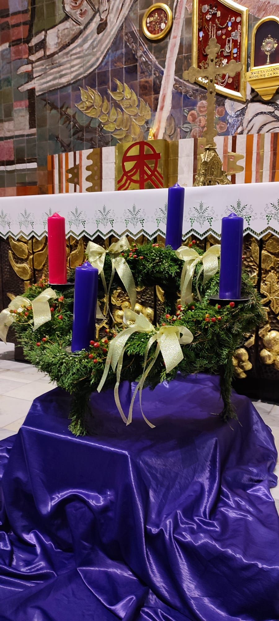 Błogosławieństwo wieńców adwentowych