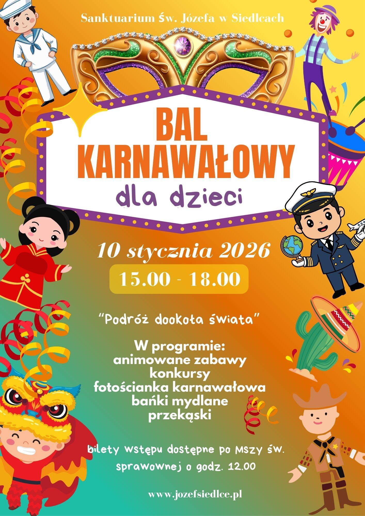 Bal karnawałowy 2026