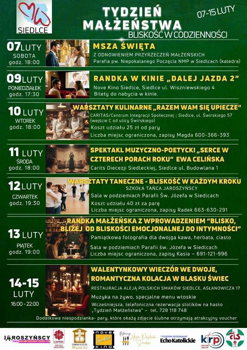 Tydzień Małżeństwa w Siedlcach