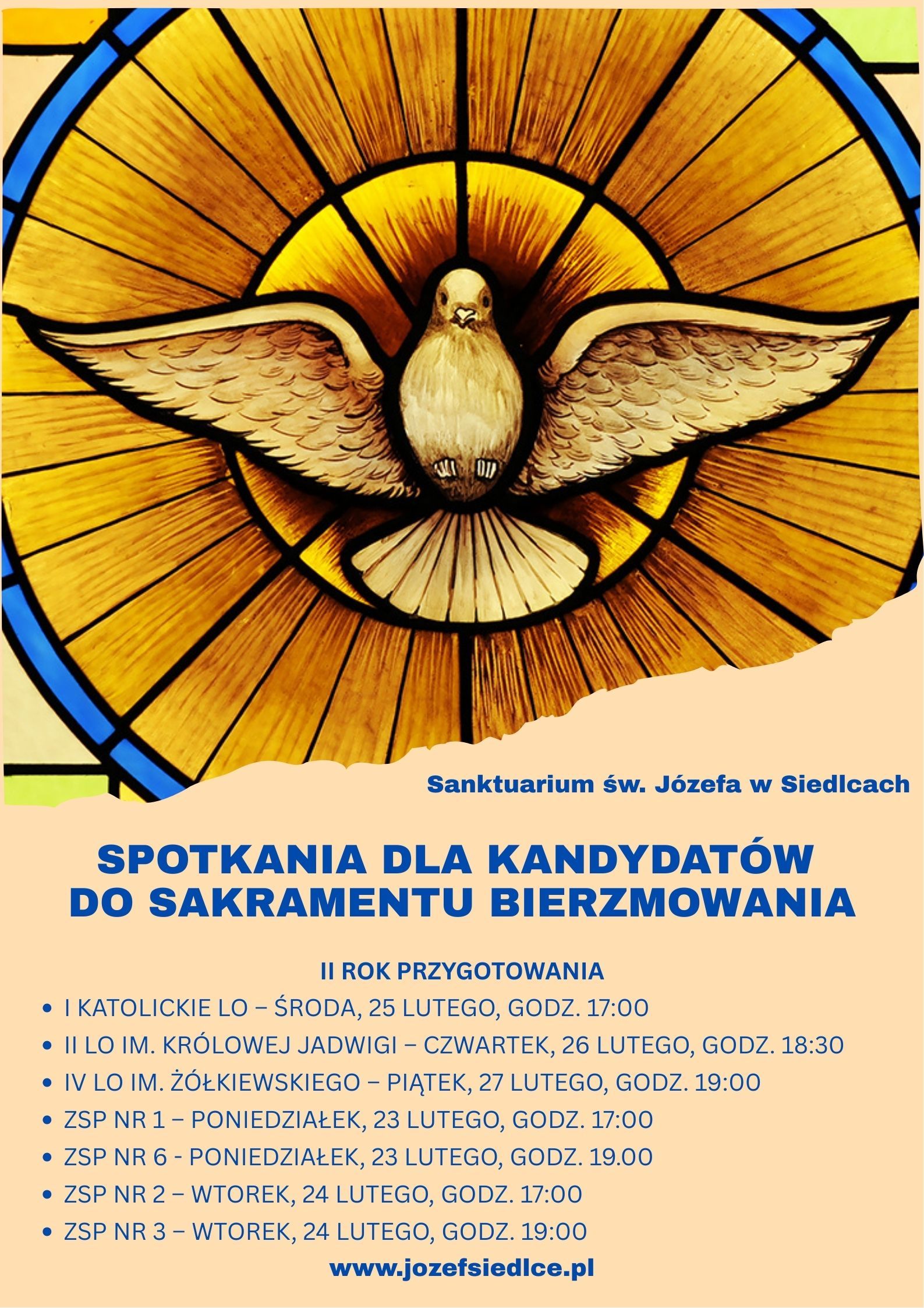 Spotkania kandydatów do bierzmowania
