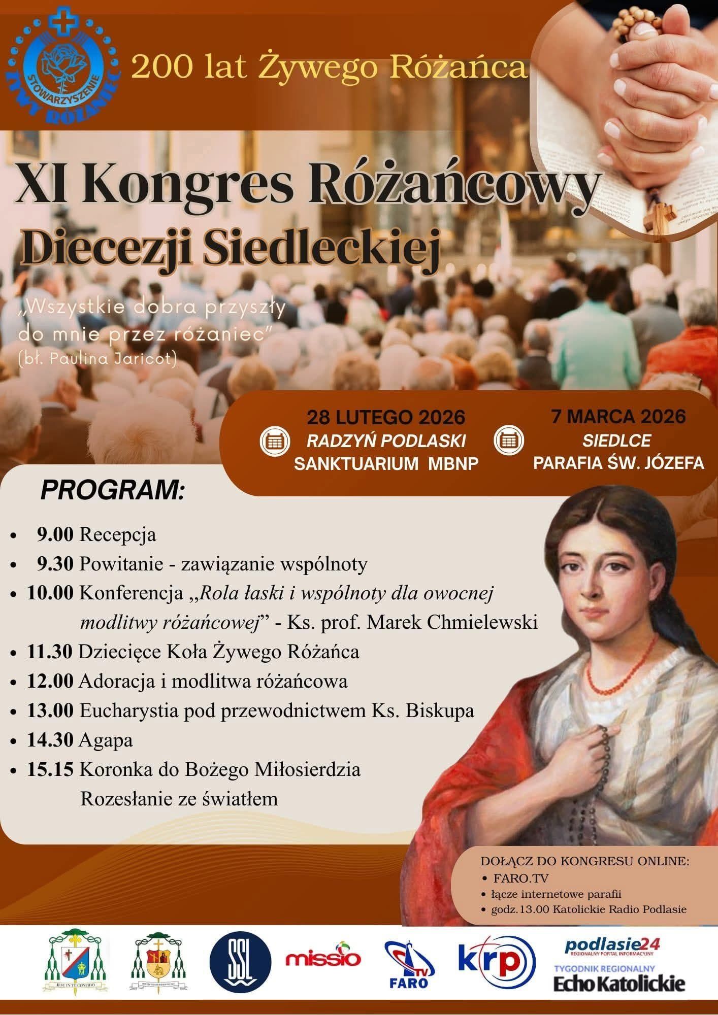 XI Kongres Różańcowy Diecezji Siedleckiej