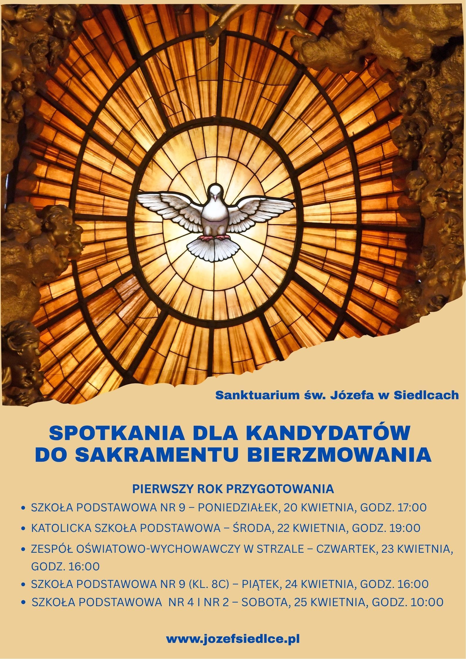 Spotkania w ramach przygotowania do bierzmowania
