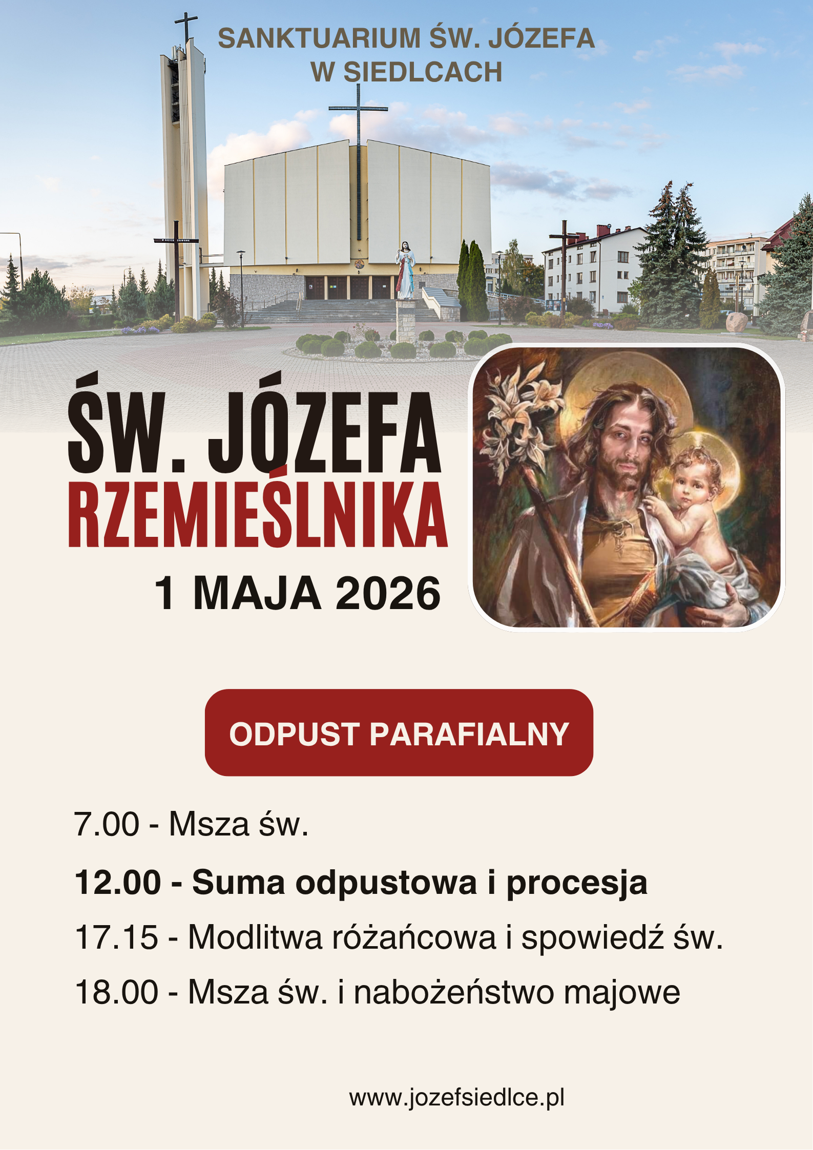 Odpust ku czci św. Józefa, Rzemieślnika