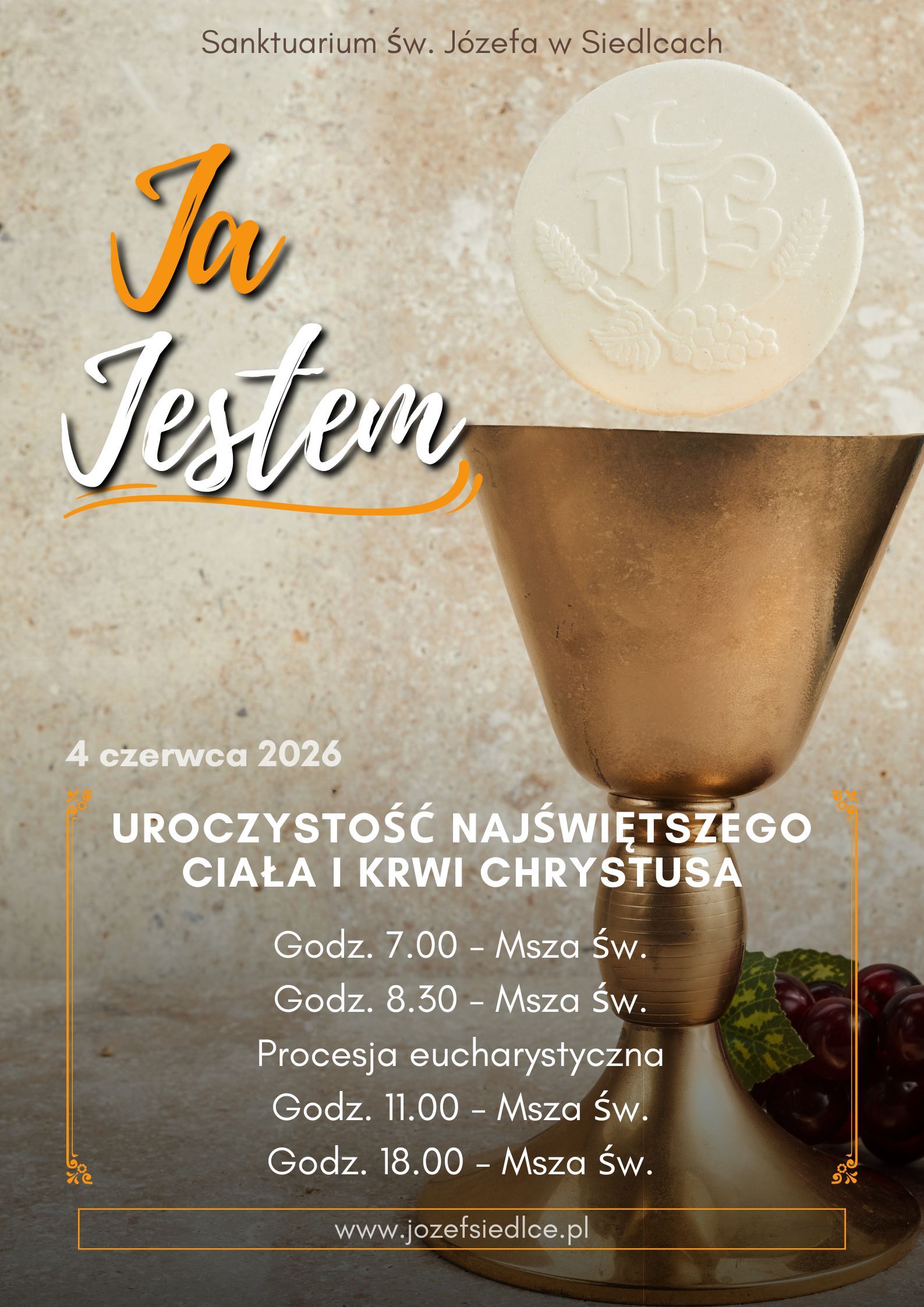 Porządek Mszy św. w Boże Ciało