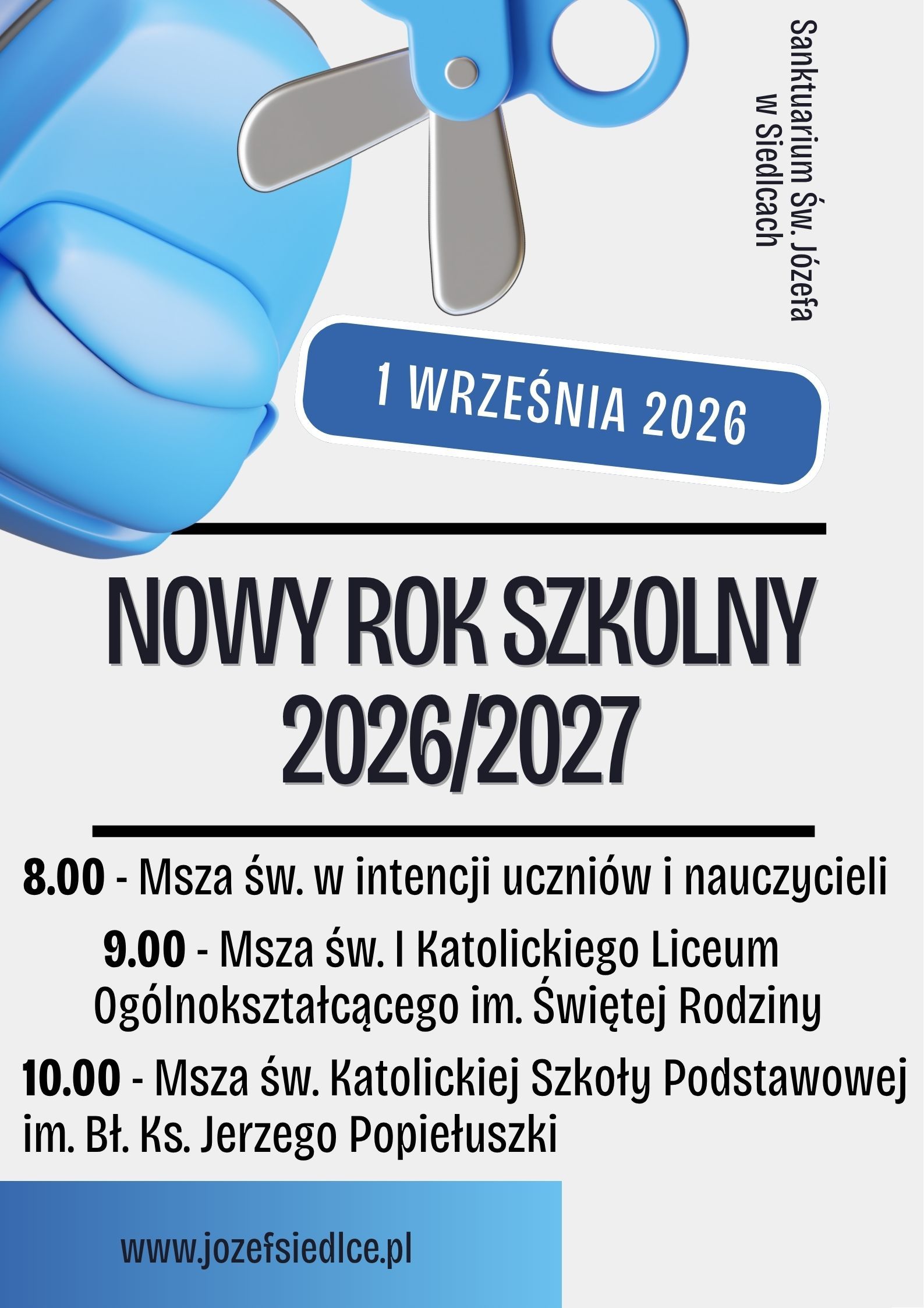 Msze św. 1 września 2026