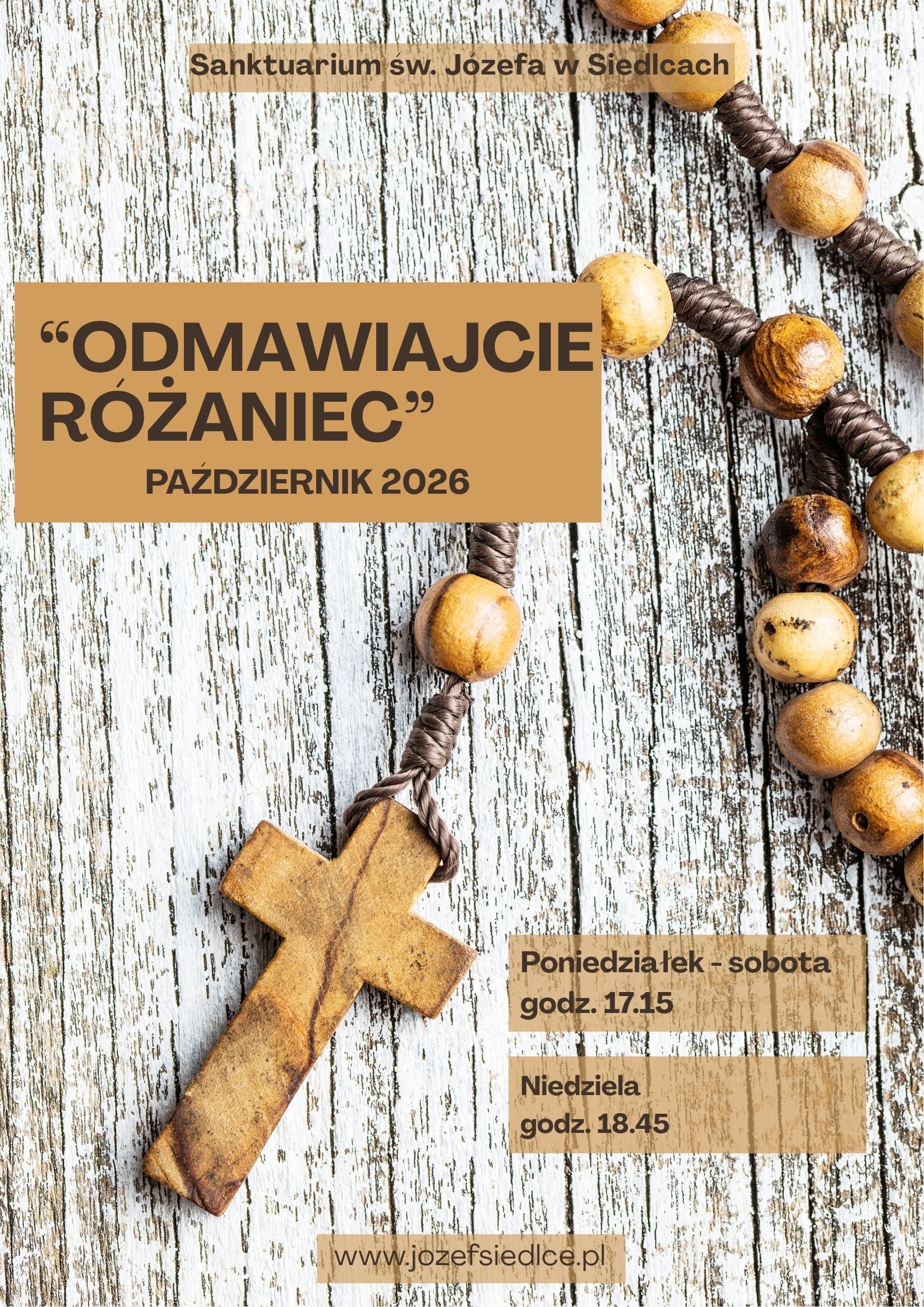 Październikowa modlitwa różańcowa